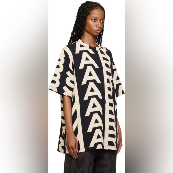 Marc Jacobs Monogram Cotton T-Shirt - Picture 2 of 10
